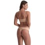 BYE BRA PACK 2 TANGAS INVISIBLES BEIGE Y NEGRO TALLA XL