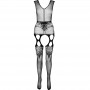 PASSION ECO COLLECTION BODYSTOCKING ECO BS014 NEGRO
