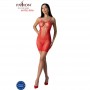 PASSION BS096 BODYSTOCKING ROJO TALLA uNICA