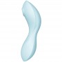 SATISFYER CURVY TRINITY 5 ESTIMULADOR Y VIBRADOR APP AZUL