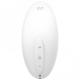 SATISFYER VULVA LOVER 2 ESTIMULADOR Y VIBRADOR BLANCO