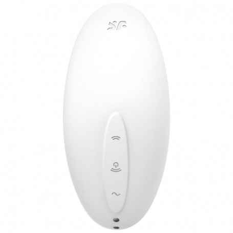 SATISFYER VULVA LOVER 2 ESTIMULADOR Y VIBRADOR BLANCO