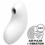 SATISFYER VULVA LOVER 2 ESTIMULADOR Y VIBRADOR BLANCO