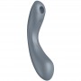SATISFYER CURVE TRINITY 1 AIR PULSE VIBRATION GRIS