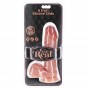 GET REAL DILDO SILICONA 205 CM CON TESTiCULOS NATURAL