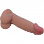 PRETTY LOVE SLIDING SKIN SERIES DILDO REALiSTICO CON VENTOSA PIEL DESLIZANTE MORENO 194 CM