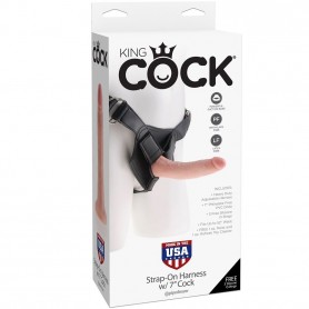 KING COCK HARNESS CON PENE REALiSTICO 178 CM
