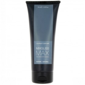 MIXGLISS MAX LUBRICANTE ANAL BASE AGUA NATURAL 70 ML