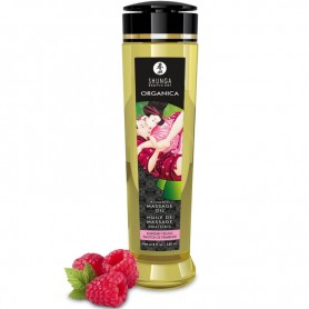 SHUNGA ACEITE DE MASAJE ORGaNICO FRAMBUESA 240 ML