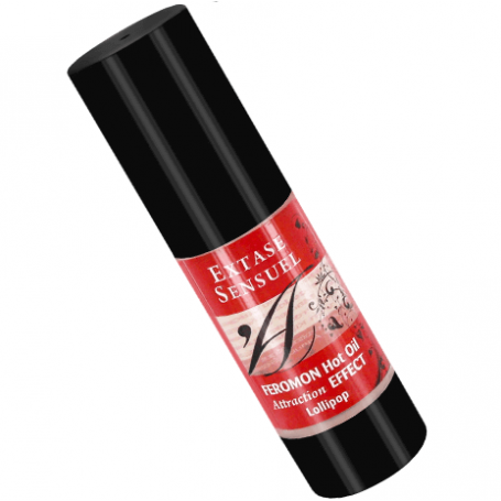 EXTASE SENSUAL ACEITE MASAJE EFECTO CALOR CON FEROMONAS PIRULETA 30 ML