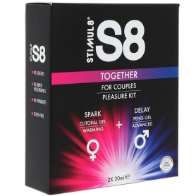 STIMUL8 S8 TOGETHER KIT DE PAREJAS 2 X 30 ML