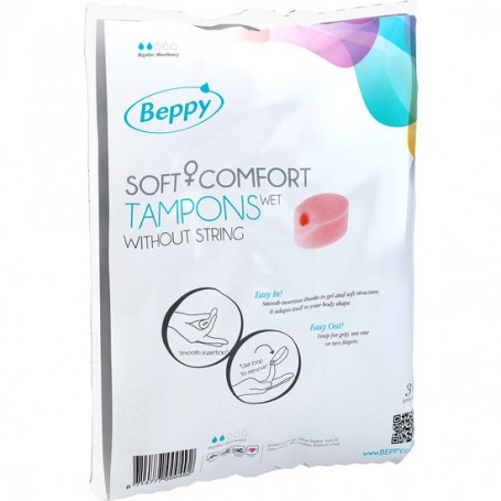 BEPPY TAMPONES LUBRICADOS 30 UDS