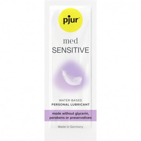 PJUR MED SENSITIVE GLIDE LUBRICANTE BASE AGUA 2 ML