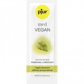 PJUR MED VEGAN GLIDE LUBRICANTE BASE AGUA 2 ML