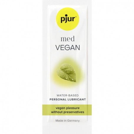 PJUR MED VEGAN GLIDE LUBRICANTE BASE AGUA 2 ML