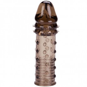 CALEXOTICS EXTENSIoN DE SILICONA PARA EL PENE NEGRO