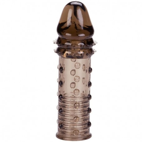CALEXOTICS EXTENSIoN DE SILICONA PARA EL PENE NEGRO